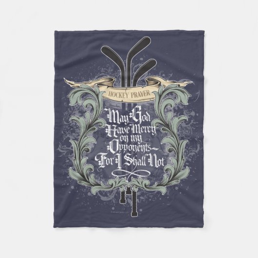Hockeygebet Fleecedecke (Vorderseite)