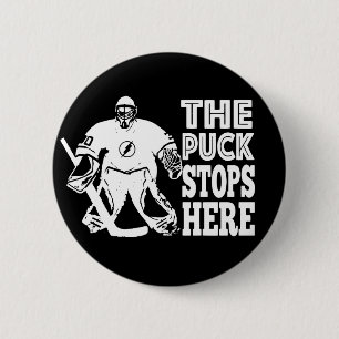 HockeyGoalie der Kobold stoppt hier Button