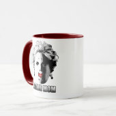 Hockeygoalie-Mama Tasse (Vorderseite Links)