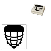 Hockeyhelm Gummistempel (Stempel)