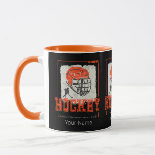 Hockeyhelm Vintage-Spieler Spiel Trainer Oder Coac Tasse