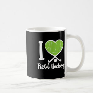 Hockeyherz Ich liebe Hockey Kaffeetasse