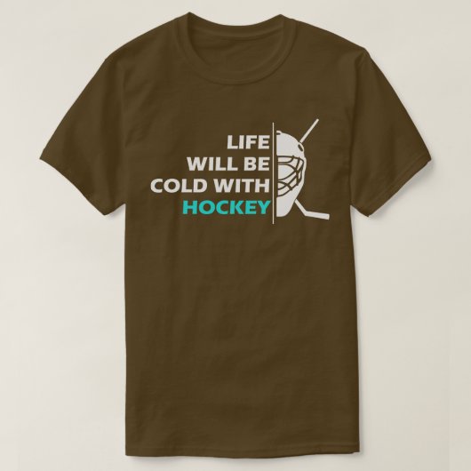 Hockeykunst T-Shirt (Design vorne)