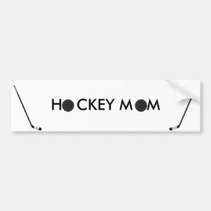 Hockeymamma-Autoaufkleber Autoaufkleber