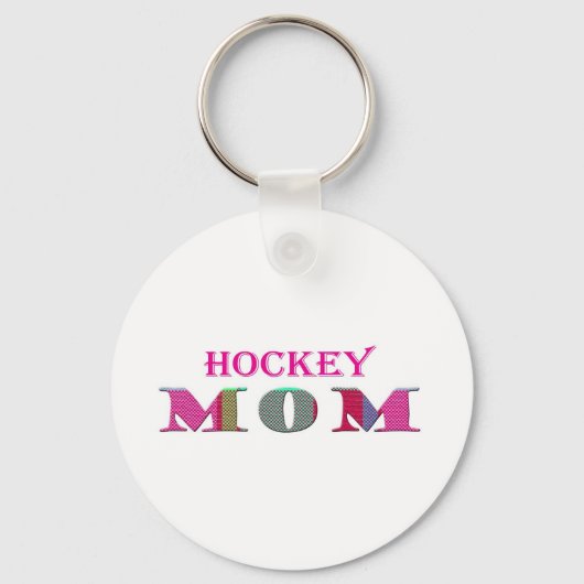 HockeyMom Schlüsselanhänger (Vorderseite)