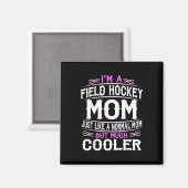 Hockeymutter der Frauen Magnet (Vorderseite/Rückseite)