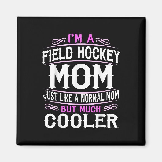 Hockeymutter der Frauen Magnet (Vorne)