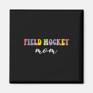 Hockeymutter Lustig Stylische Hockeyspielerin Spor Magnet