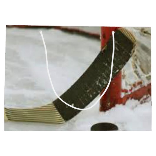 Hockeynetz Große Geschenktüte (Rückseite)