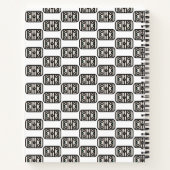 Hockeyplatz Notizblock (Rückseite)