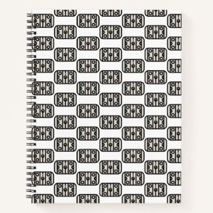 Hockeyplatz Notizblock