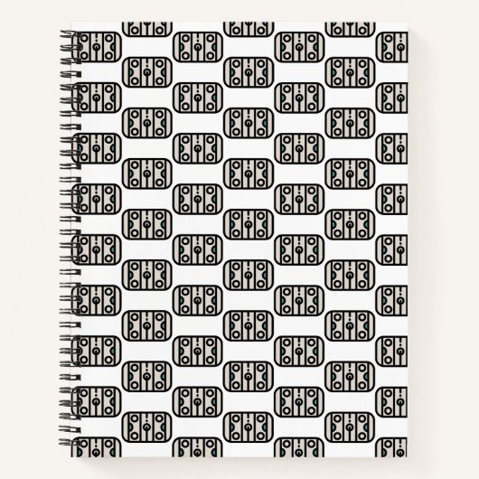 Hockeyplatz Notizblock (Vorderseite)