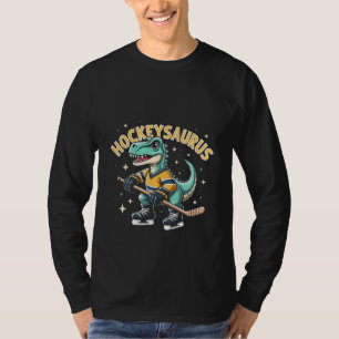 Hockeysaurus Eishockey Dinosaurier Liebhaber T-Shirt