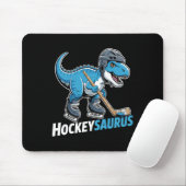 Hockeysaurus Eishockeyspieler Dinosaurier T-Rex Di Mousepad (Mit Mouse)