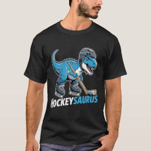 Hockeysaurus Eishockeyspieler Dinosaurier T-Rex Di T-Shirt