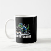 Hockeysaurus T-Rex Hockey Dinosaurier _1 Kaffeetasse (Links)