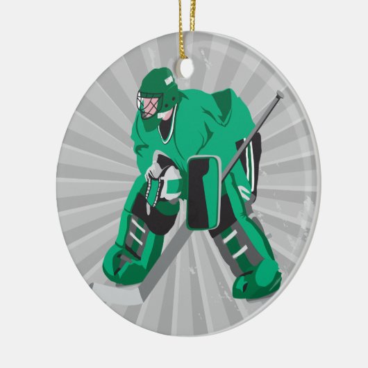 Hockeyschläger bereit keramikornament (Links)