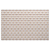 Hockeyschläger mit Puck Hockey Text Stoff (Fat Quarter (45,7 x 55,9 cm))