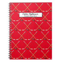 Hockeyschläger| MVP Puck Pattern Roter Name| Gegen