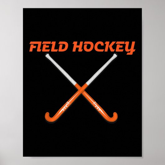 Hockeyschläger poster (Vorne)
