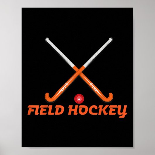 Hockeyschläger poster (Vorne)
