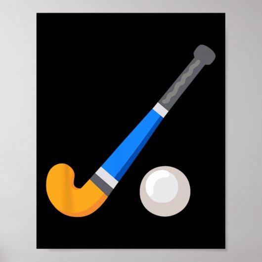 Hockeyschläger und Byll Poster (Vorne)