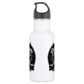 Hockeyschwäche Trinkflasche (Rückseite)