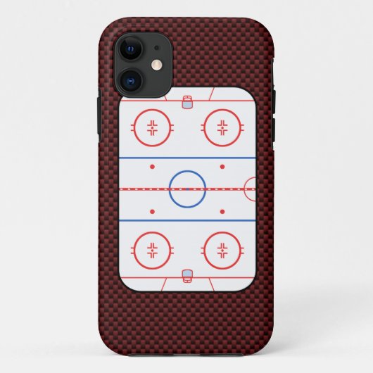 Hockeyspiel-Begleiter-Autogramm bereit Case-Mate iPhone Hülle (Rückseite)