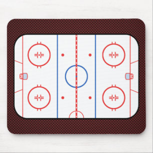 Hockeyspiel-Begleiter-Autogramm bereit Mousepad