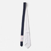 Hockeyspiel-Begleiter-Kohlenstoff-Faser-Art Krawatte (Rückseite)