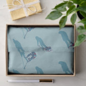 Hockeyspieler auf Eis Seidenpapier (Geschenk)