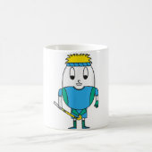 Hockeyspieler Ei Kaffeetasse (Mittel)