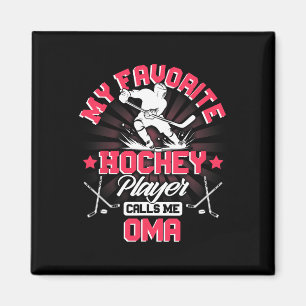 Hockeyspieler Eis Mein Lieblings-Hockeyspieler ruf Magnet