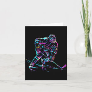 Hockeyspieler Eishockey Leistung Karte