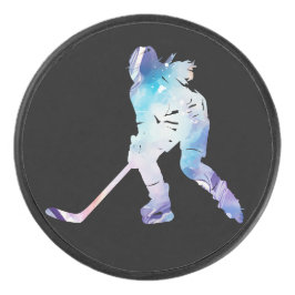 Hockeyspieler Eishockey Puck