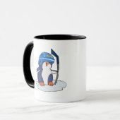 Hockeyspieler | Hintergrundfarbe auswählen Tasse (Vorderseite Links)