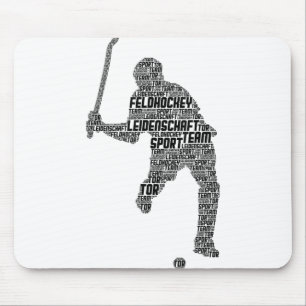 Hockeyspieler Hockey Kinder Jungen Mousepad