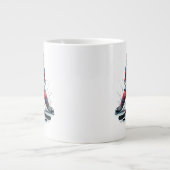 Hockeyspieler Jumbo Jumbo-Tasse (Vorderseite)
