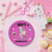 Hockeyspieler Pappteller (Party)