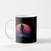 Hockeyspieler Retro _1 Kaffeetasse (Links)