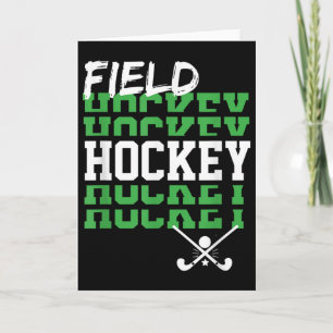 Hockeyspieler sagt Fans Spieltag Team Trainer Karte