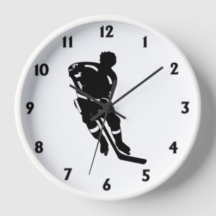 Hockeyspieler Sportdesign Uhr