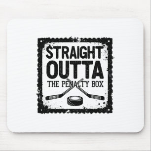 Hockeyspieler straight Outta The Penalty Mousepad
