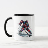 Hockeyspieler tasse (Links)