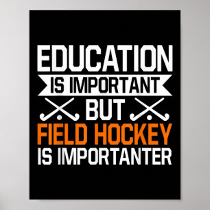 Hockeyspieler Trainer Torwart Mannschaftssport Ed Poster