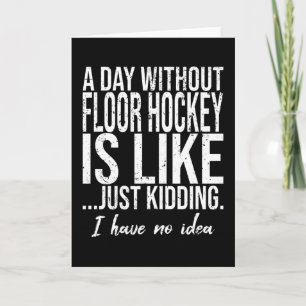 Hockeysportgeschenk Karte