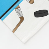 Hockeystock-Koboldnetze des individuellen Namens Fleecedecke (Ecke)