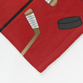 Hockeystock-Koboldnetze des individuellen Namens Fleecedecke (Ecke)