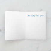 Hockeyteam geht es gut karte (Innenseite)