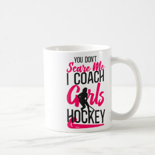 Hockeytrainer auf dem Feld Du schüchterst mich nic Kaffeetasse